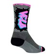 thumbnail image 1 of Socks - Sockguy - Crew 6" Cuff - Velo LUV S/M Cycling/Running, 1 of 1
