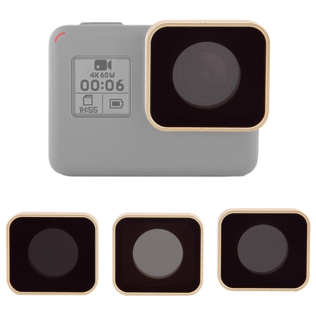 Filtro De Cámara, Filtro De Lente De aleación De Aluminio Profesional Portátil De Vidrio óptico Para Reducir La Luz Para 5