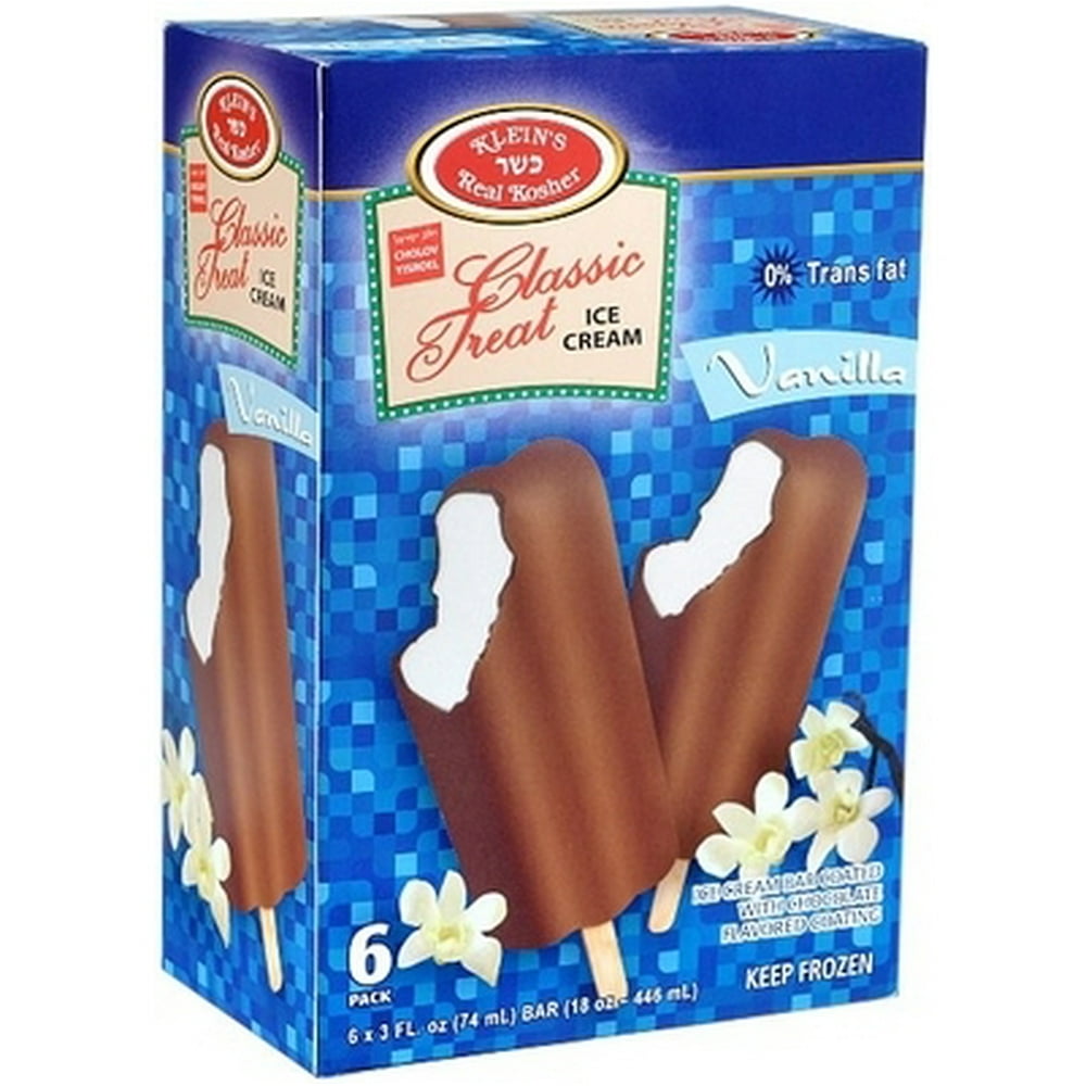 Kleins Real Kosher Ice Cream Kleins Ice Cream, 6 ea