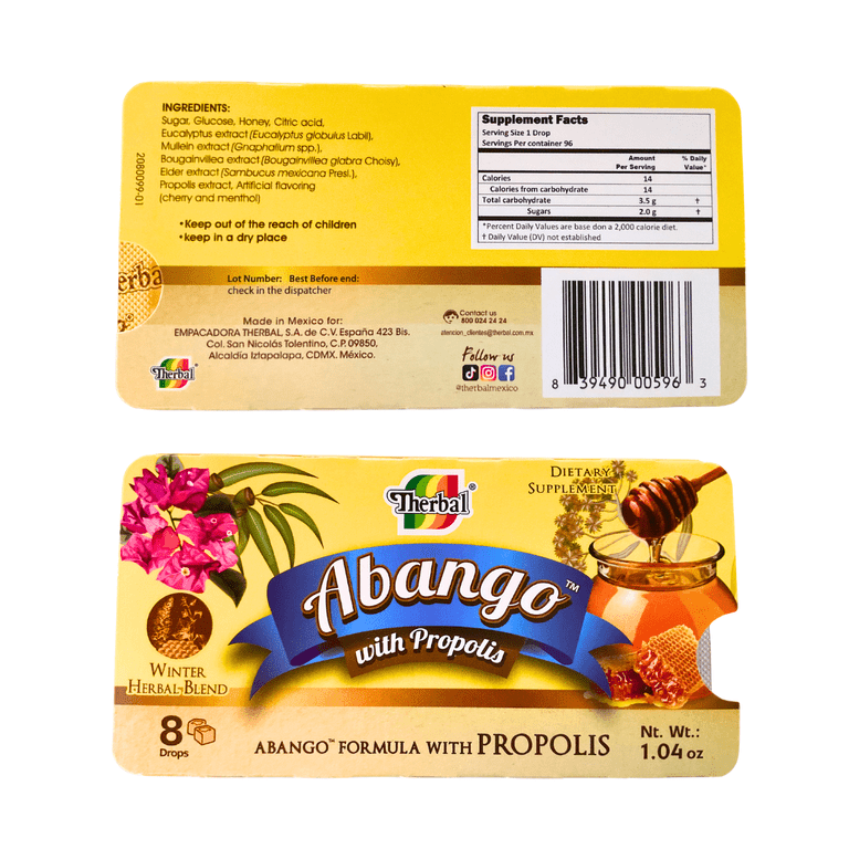 Therbal Herbal Bundle 3-Pack – Abango Propolis Cough Drops (3