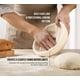 thumbnail image 2 of Cesta Para Prueba De Pan Banneton Cesta Para Pan Para Prueba De Masa Madre Kook Cestas Para Hacer Masa Madre Artesanal Para Prueba De Banneton Cestas De Ratán De 9 Pulgadas Y Forros De Tela Juego De 2, 2 of 7