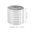 thumbnail image 2 of PTOOTP Fiberglass Tile Sticker 1 Roll Self-Adhesive Wall Tiles Silver Square for Bathroom Wall Decals, 2 of 7
