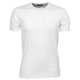 thumbnail image 1 of Tee Jays - Camiseta básica de manga corta con cuello redondo para hombre - 100% Algodón ringspun combed interlock (Blanco), 1 of 1