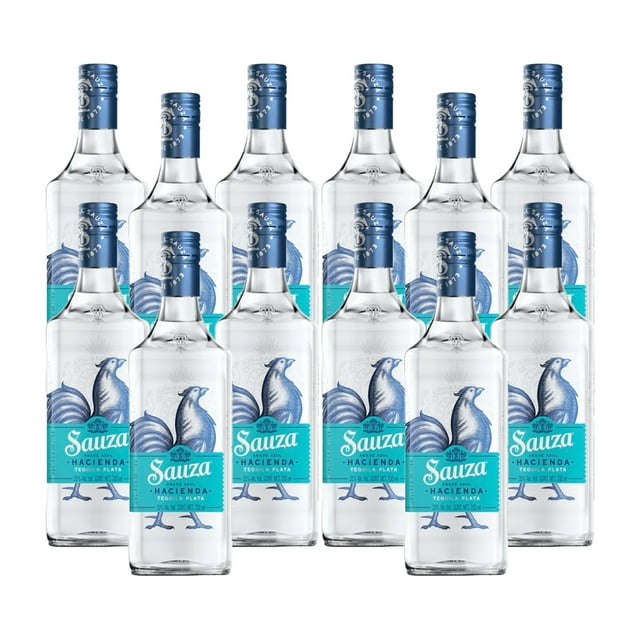 Pack De 12 Tequila Sauza Hacienda Plata 700Ml