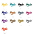 thumbnail image 5 of Hustle - Beautiful Solid Steel Home Decor Decorative Accent Metal Art Wall Sign, 5 of 6
