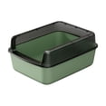 thumbnail image 2 of Cat Litter Box, Semi‑Enclosed High‑Sided Enclosure with Top Entry, Large Kitty Litter Box for Indoor Cats,Easy to Clean Cat Toilet Indoor Pet Supplies, 2 of 6