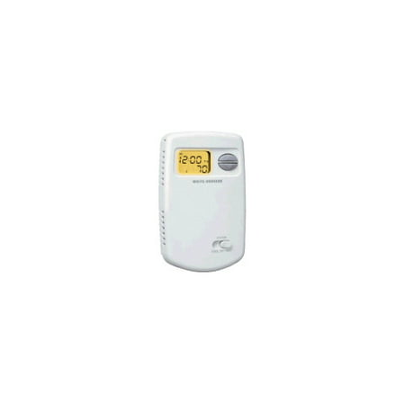 White-Rodgers 1E78-140 Digital 5/2 Day Non-Programmable Vertical Thermostat with Lighted Display and Millivolt