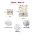 thumbnail image 7 of Beach Coastal Beige Kitchen Dish Towels for Drying Dishes Set of 2, Nautical Shell Starfish Coral Summer Waffle Weave Microfiber Hand Tea Bathroom Towels Quick Dry & Absorbent Towel 12x12, 7 of 7
