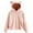 Pink, variant on SwiftWear Fall Winter Womens Fluffy Cute Bear Ear Hoodies Casual Plush Hooded Sweatshirts Fuzzy Warm Sweater Pullover Top 3XL