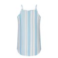 thumbnail image 4 of Idoravan Tank Tops for Women Women's Spring/Summer Sleeveless Stripe Spliced Loose Casual Halter Top, 4 of 7