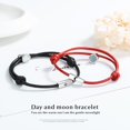 thumbnail image 3 of Pareja De Pulseras Magnéticas Atracción Del Sol Y La Luna Pulsera A Juego Parejas Regalos Para Novio Novia Mujeres Hombres Scienceny  AP005497-00, 3 of 6