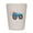 White, variant on CafePress - Cute Easter Egg Crusher Monster Truck B - White/Black Shot Glass, Unique and Funny Shot Glass