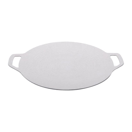 Wswqop Portable Frying Pan Griddle Pot Indoor Outdoor Barbecue Induction Grill Pan