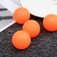 thumbnail image 1 of Minkissy 22Pcs Practice Balls Orange PP for Golf Chipping Training Indoor, 1 of 6