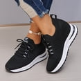 thumbnail image 2 of WEAIXIMIUNG Espadrilles Femmes Taille 8 Commerce Extérieur Nouvelles Chaussures pour Femmes en Maille Tissée Aérée Bout Rond Semelle Souple Espadrilles Respirantes, 2 of 9