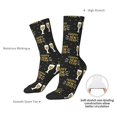 thumbnail image 6 of Honeii Happy New Year Print Adult Socks,Crew Socks,Casual Calf Socks,Daily Wear Socks for Men & Women, Perfect for Sports, Casual and Everyday Use, 6 of 6