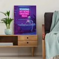 thumbnail image 5 of UXIEQU Skeleton Bath Decor Canvas Wall Art Print 15.75x11.81 Inches, 5 of 8
