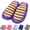 Purple, variant on Mop Slippers Dusting for Women/Men, Cleaning Microfiber for Floor Cleaning House Shoes