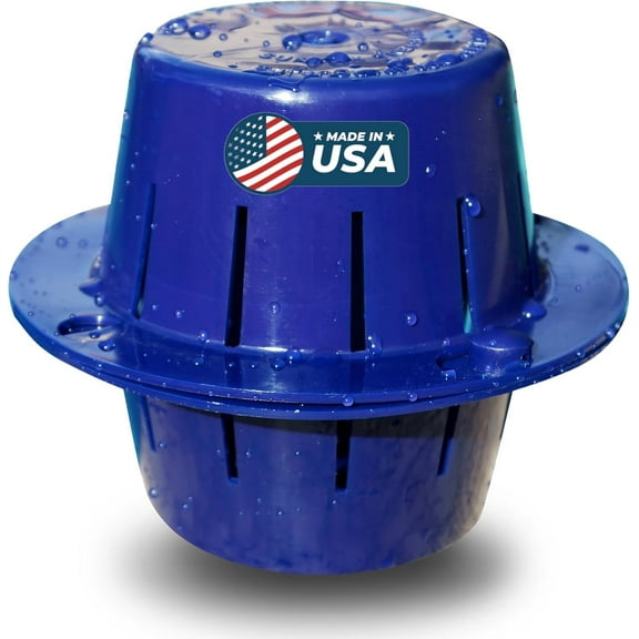 Sinking and Floating Chlorine Dispenser [Sunken Treasure] - Sinks, Sanitizes Pool Water, Then Floats for Refilling - Uses LESS Chlorine