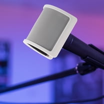 BESTOYARD Microphone Pop Filter Shield Microphone Pop Filter Screen Metal 1Set