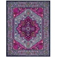 thumbnail image 2 of SAFAVIEH Bellagio Charlton Oriental Wool Area Rug, Gray/Pink, 9' x 12', 2 of 8