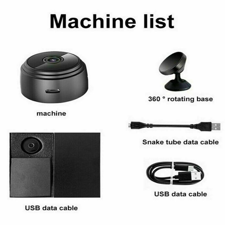 1080P HD Wireless IP Camera Mini WiFi Security Camera Small Home