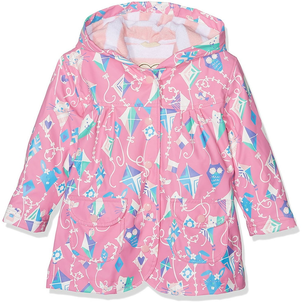Hatley Girls' Classic Printed Raincoat