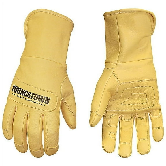 Youngstown Glove Co Leather 3D Pattern Gloves,Tan,2XL,PR 11-3245-60-XXL