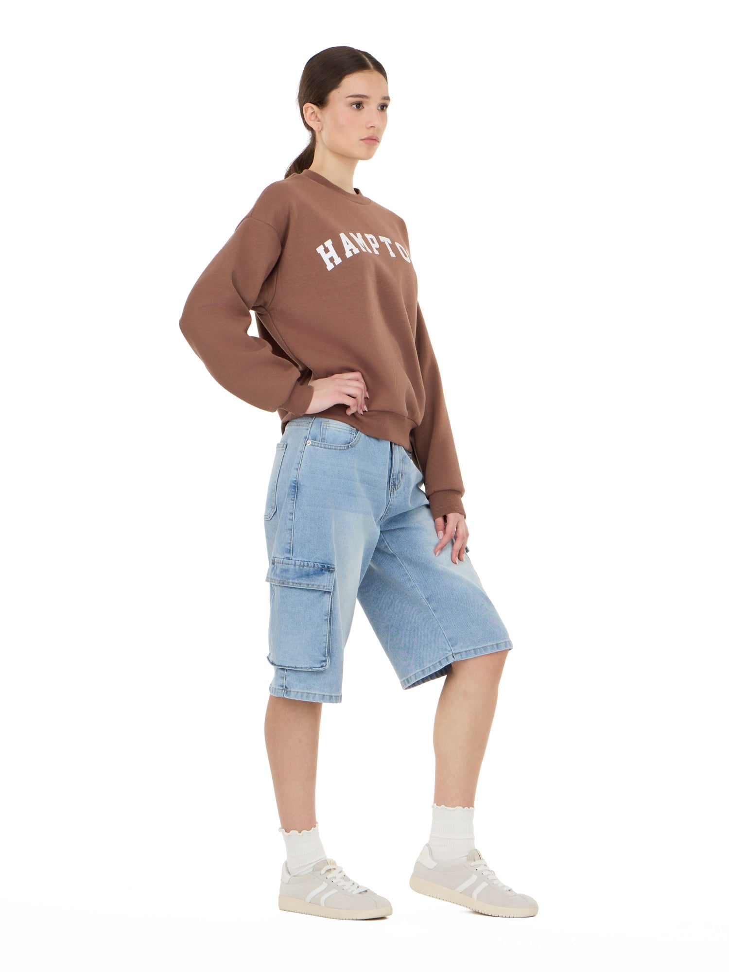 Forever 21 Women's and Women's Plus Destination Fleece Crewneck, Sizes XXS-4X