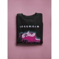 thumbnail image 3 of Insomnia Lady Sweatshirt Women -Image by Shutterstock, Female 4X-Large, 3 of 4