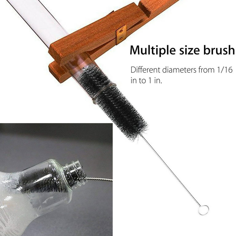 9PCS Bottle Brush Pipe Cleaning Kit Bong Brushes Water Bubbler Hose Tips  Cleaner