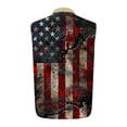 thumbnail image 5 of Dresfit Independence Day Tank Tops for Men Sleeveless Lapel Cowboy Shirts Summer 2026 4th Of July Shirt Muscle 1776 250 Anniversary Usa Tees White XL, 5 of 5