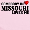 thumbnail image 2 of CafePress - Somebody In Missouri Loves Me Body Suit - Baby Light Bodysuit, Size Newborn - 24 Months, 2 of 4