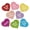 6 st of 6 piece, variant on SDFGTstore Convenient Heart Shape Decoration Craft Set Foam Board Materials Suitable for Wedding Party and Seasonal Themes