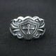 thumbnail image 2 of Anillo cruzado de escudo de caballero Retro a la moda, anillo encantador para hombre, nueva moda, amuleto cruzado, joyería, accesorios Punk de Hip Hop, regalo de fiesta, 2 of 2