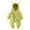 Green, variant on SRZYMJ Newborn Baby Snowsuit Fleece Lined Onesie Outfits Warm Hooded Romper Blue 2-4 Months