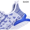 thumbnail image 4 of Tenis Para Hombre Calzado Estilo Deportivo Cómodos y Transpirables Azul con Blanco Gaon  GAON15, 4 of 8