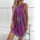 thumbnail image 1 of Puntoco Vestidos Mujer Verano Diseño De Verano Vestido Casual Gradual Sin Mangas Cuello V-Cuello Vestido Largo, 1 of 5