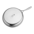 thumbnail image 4 of ZWILLING Clad CFX 12-inch Stainless Steel Ceramic Nonstick Fry Pan, 4 of 4