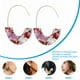 thumbnail image 5 of Pendientes estilo vintage Minnieouse 1 par suministros para fiestas día de San Valentín azul marrón, 5 of 6