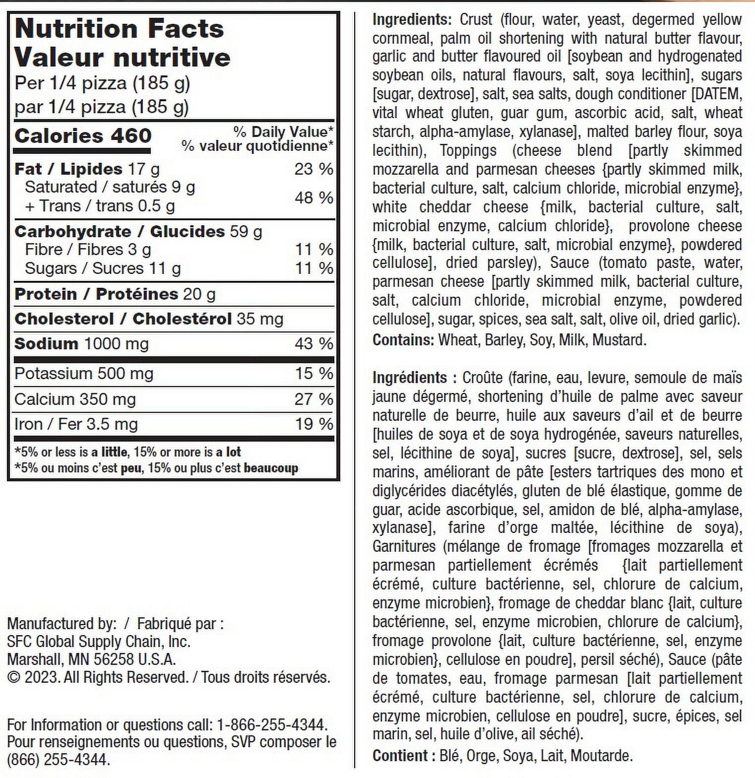 RB CLASSIC 4 MEAT, Red Baron Classic Crust 4 Meat