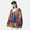 thumbnail image 3 of Cauagu Neon Rabbit In Archway for Sun Protection Hoodie for Men and Women, Long Sleeve Rash Guard Fishing Running Quick Dry Lightweigh-XX-Large, 3 of 7