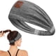 thumbnail image 1 of Auriculares para dormir con diadema Bluetooth, auriculares inalámbricos para dormir con música para mujeres y hombres, auriculares con diadema de música transpirable con Bluetooth para yoga (gris), 1 of 5