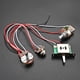 thumbnail image 4 of Wosthever Juego de arnés de cableado de guitarra profesional precableado 1T1V potenciómetro de empuje de 3 vías interruptor de extracción Accesorios para instrumentos musicales, 4 of 6