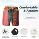 thumbnail image 3 of Balery Cowboy Boots With Flowers Bañador para hombre, shorts de playa de secado rápido con entrepierna y forro de compresión-3X-Large, 3 of 6