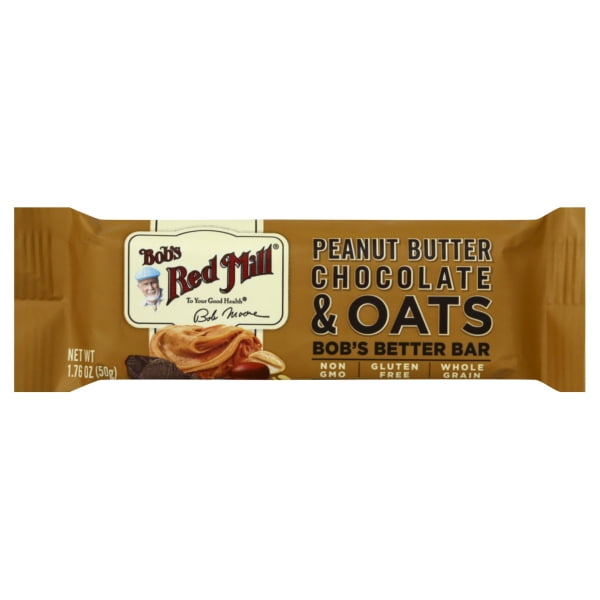Bob's Red Mill Bar, Peanut Butter Chocolate & Oats, 1.76 oz