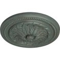 thumbnail image 3 of Ekena Millwork 16"OD x 2 1/4"P Wigan Ceiling Medallion, Hand-Painted Cloud Burst Crackle, 3 of 6