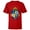 Red, variant on Descendants Auradon Prep Crest - Short Sleeve T-Shirt for Kids -Customized-Royal