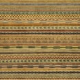thumbnail image 1 of Ahgly Company Machine Washable Indoor Square Abstract Gold Area Rugs, 8' Square, 1 of 7