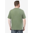 thumbnail image 2 of Boulder Creek By Kingsize Men's Big & Tall Heavyweight Jersey Crewneck T-Shirt, 2 of 5